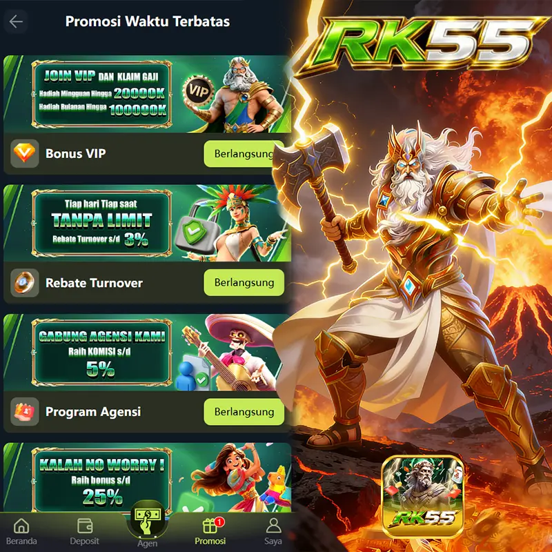 RK55 Daftar Sekarang - Unduh APK